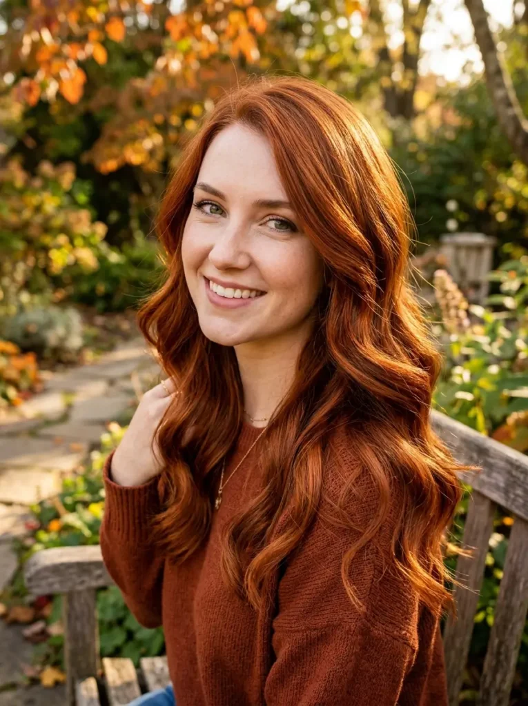 Rich Copper Hair Color