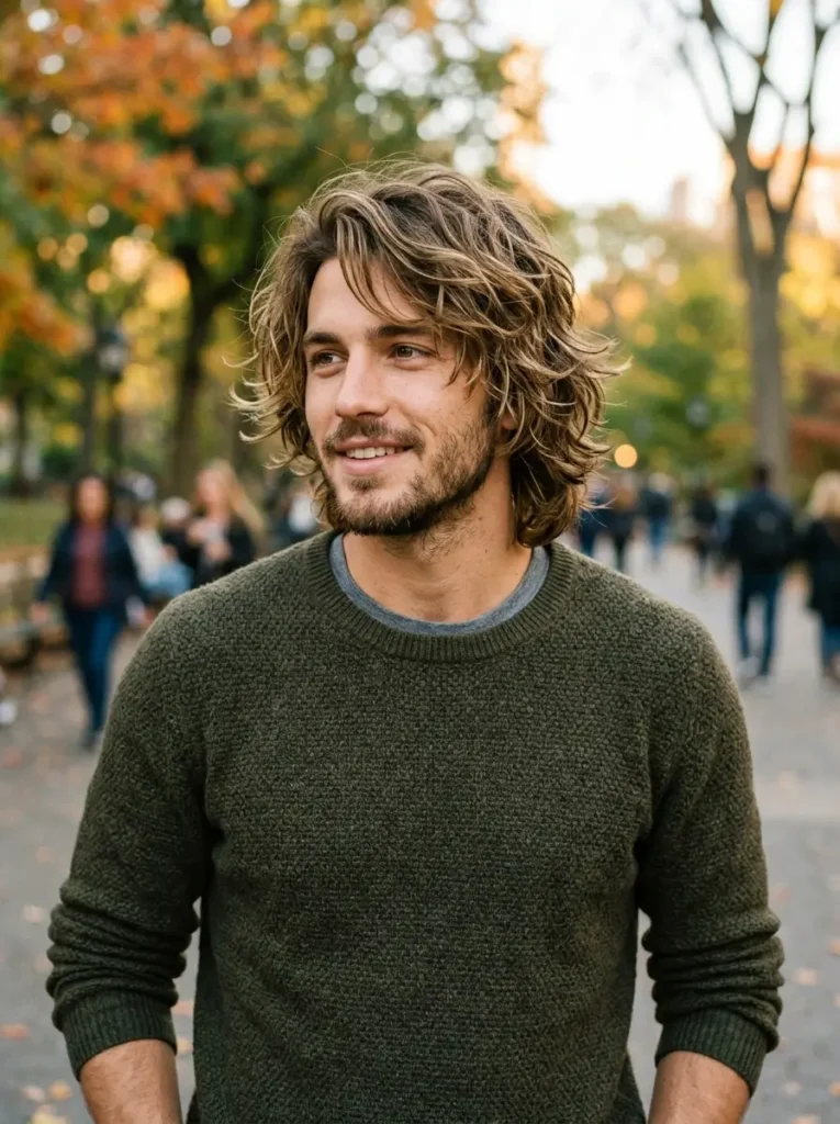 Shaggy Medium-Length Cut