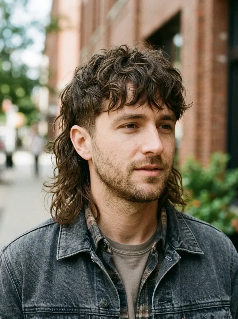 Shaggy Mullet for Men
