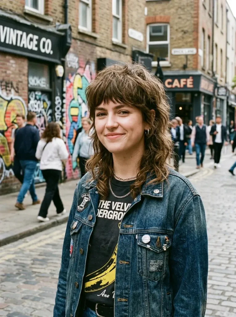 Shaggy Mullet with a Fringe