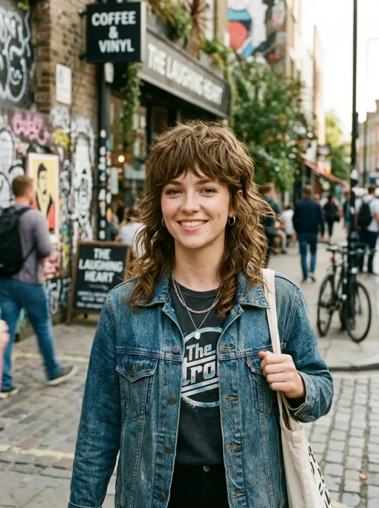 Shaggy Mullet with a Fringe
