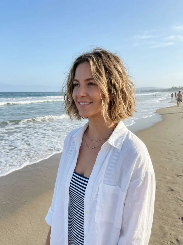 Short Beach Waves