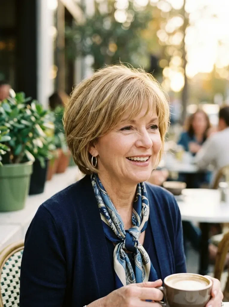Short Blonde Hairstyles for Women Over 60