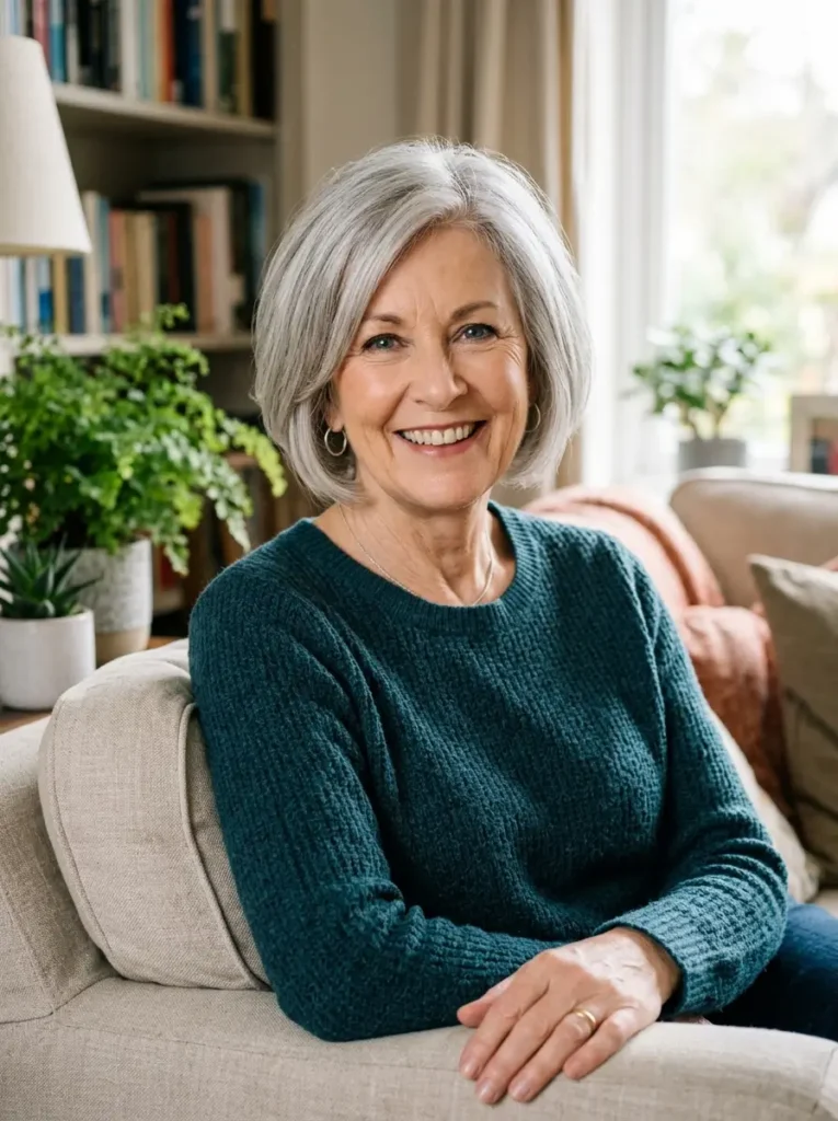 Short Bob Haircuts for Women Over 60