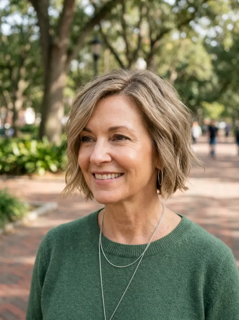 Short Bob Hairstyles for Women Over 50