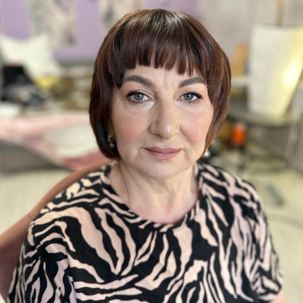 Short Bob for Older Women