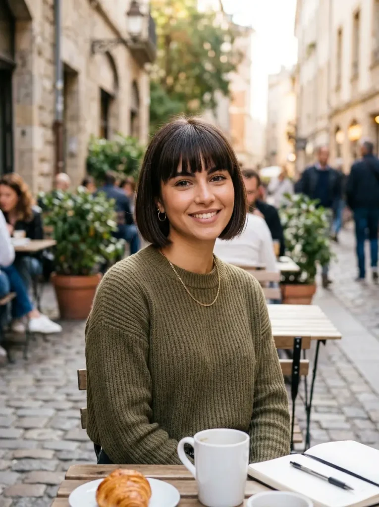 Short Bob with Bangs