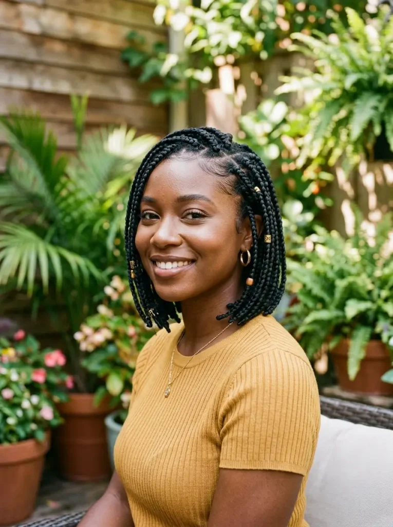Short Braids for Natural Hair