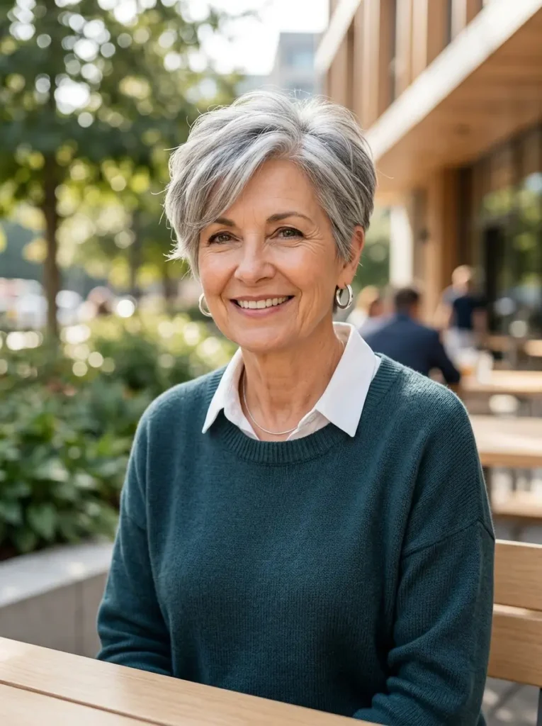 Short Chic Hairstyles for Women Over 60