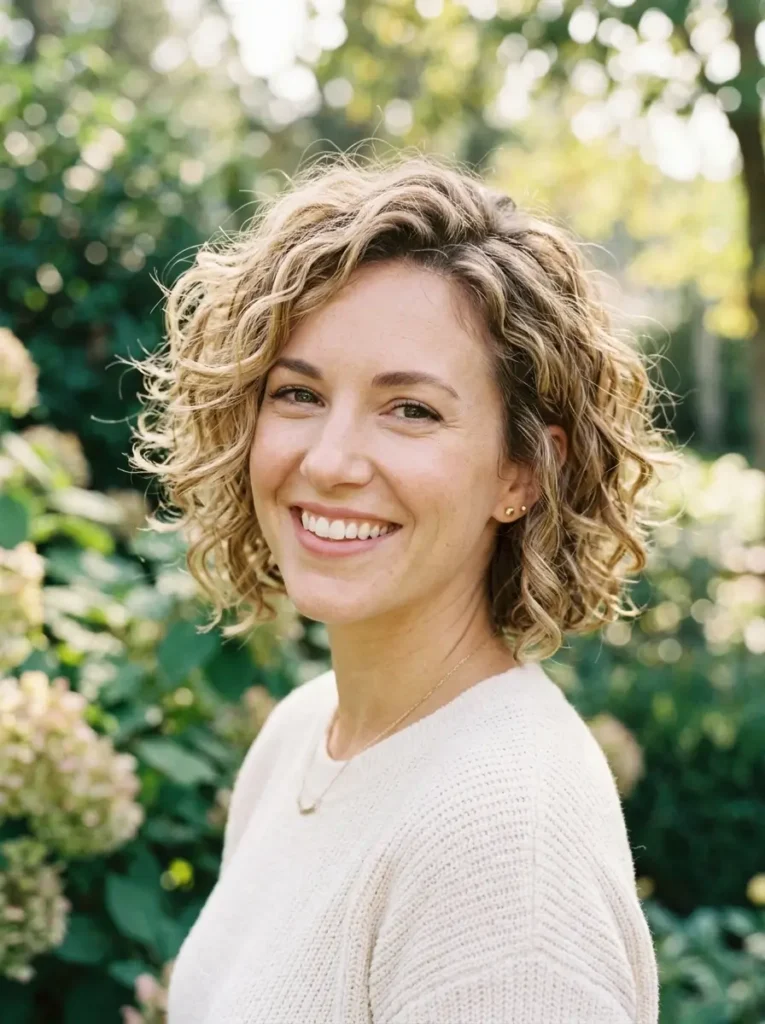 Short Curly Cut for Fine Hair