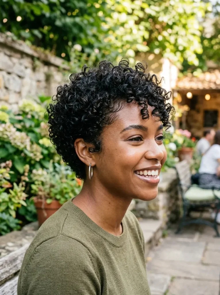 Short Curly Pixie Bob