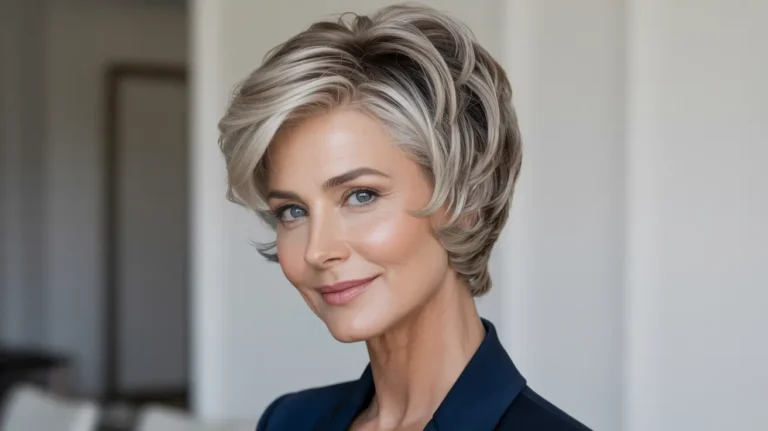 Short Hairstyles for Women Over 50