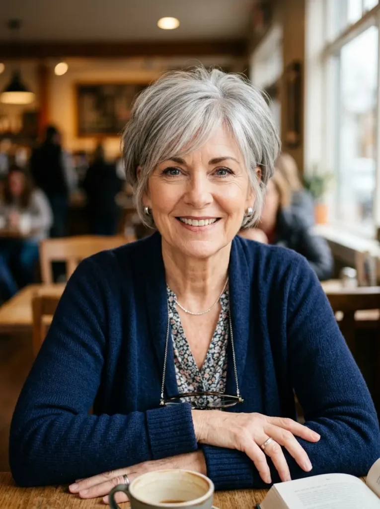 Short Hairstyles for Women Over 60 with Thick Hair