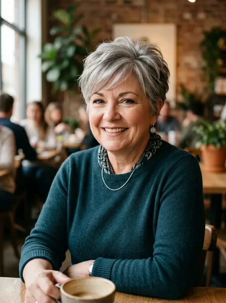 Short Hairstyles for Women with a Round Face