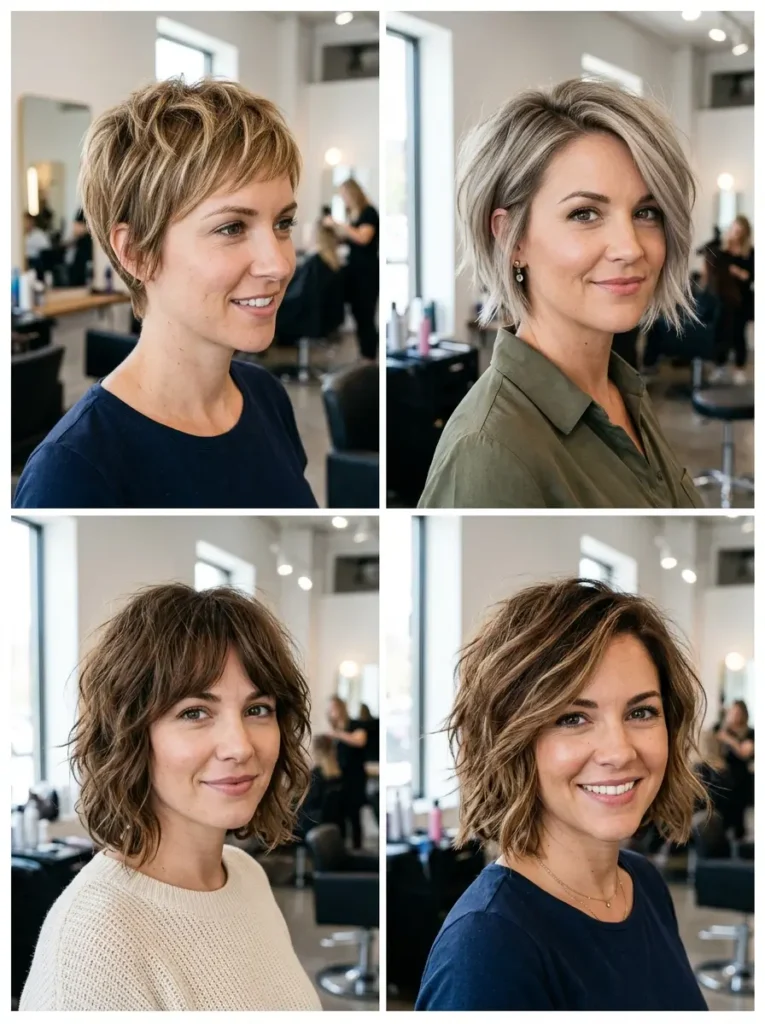 Short Layered Haircuts for Women