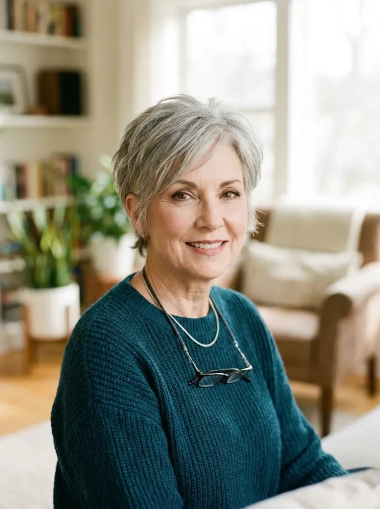 Short Pixie Cuts for Women Over 60
