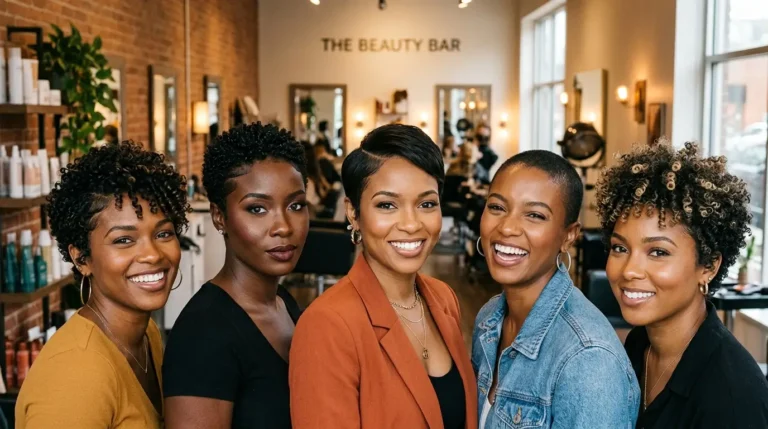 Short Pixie Hairstyles for Black Women