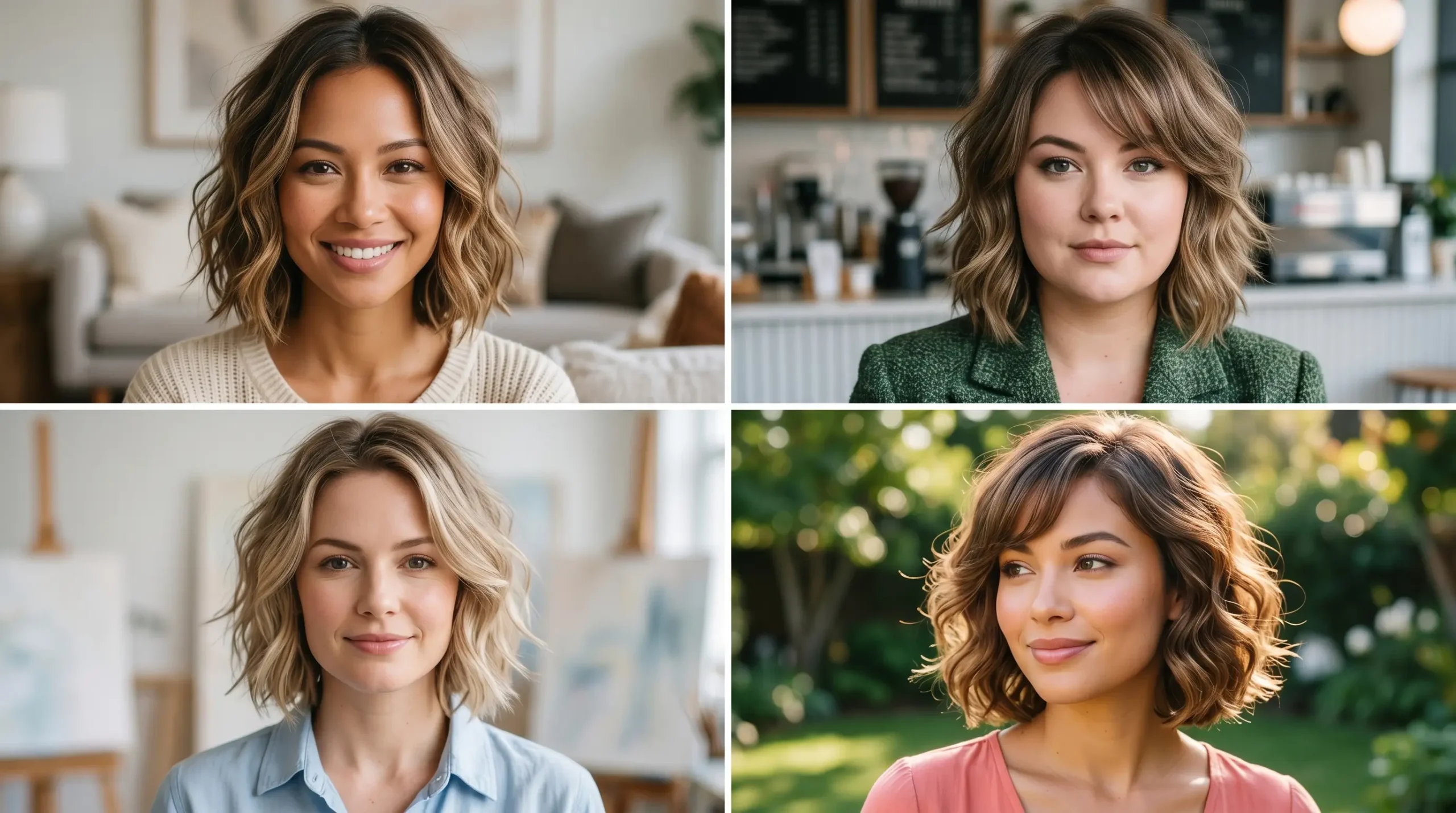 Short Wavy Bob Hairstyles That Flatter Every Face Shape 