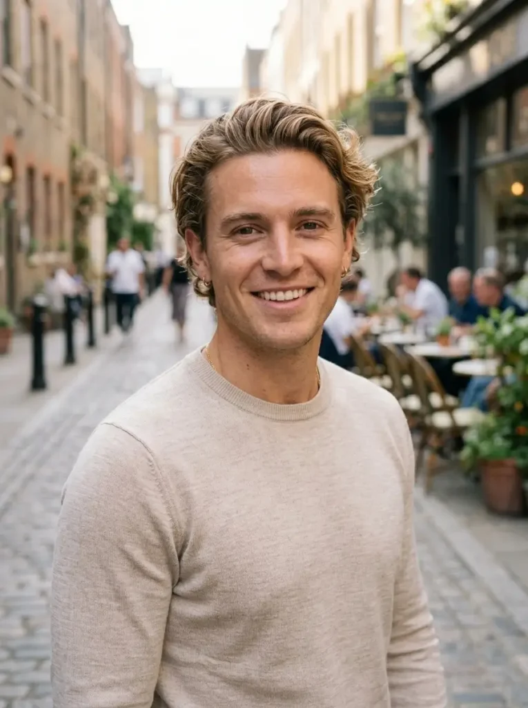 Side Part with Loose Waves