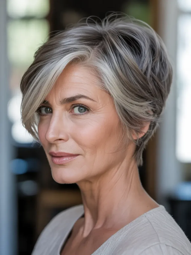 Side-Swept Pixie