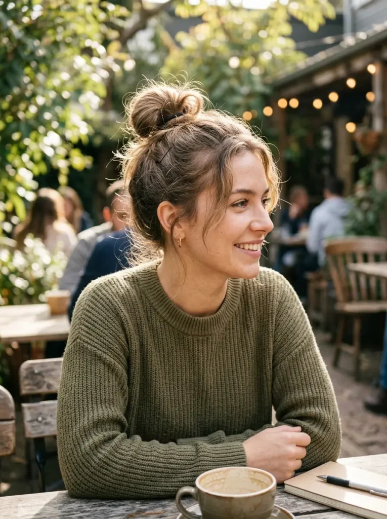 Simple Top Knot
