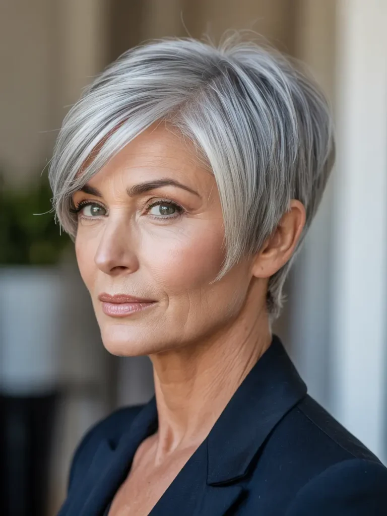 Sleek Pixie Cut