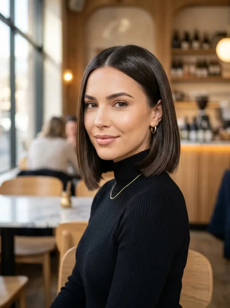 Sleek Straight Bob