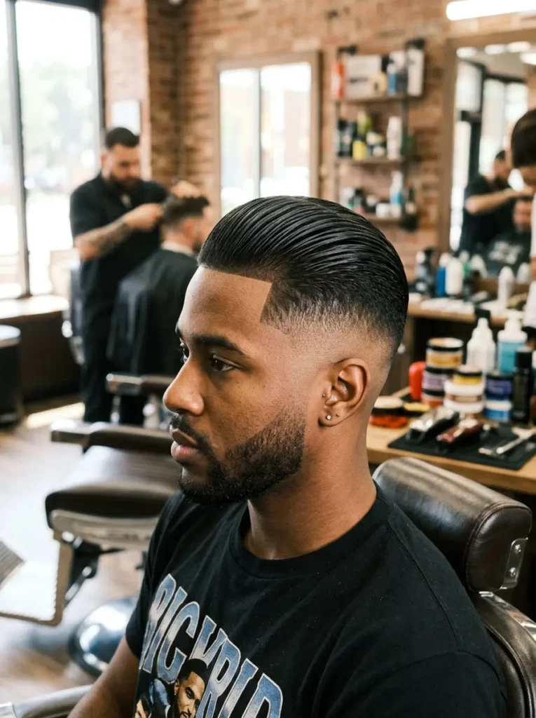 Slick Back Fade