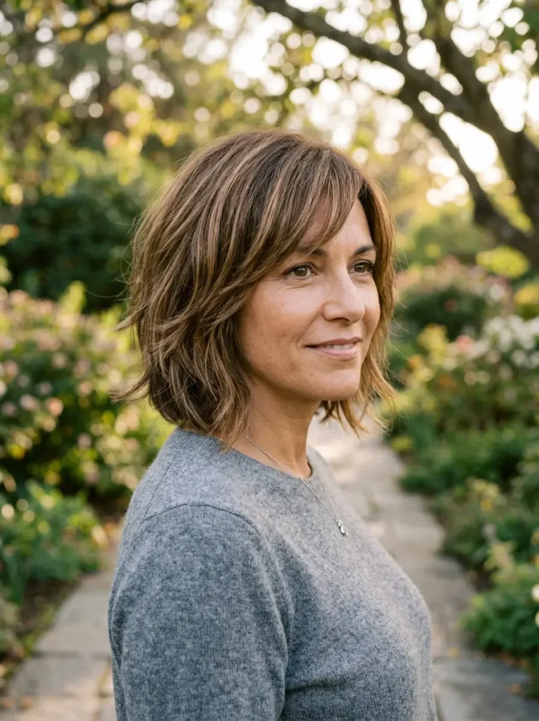 Soft Layered Bob