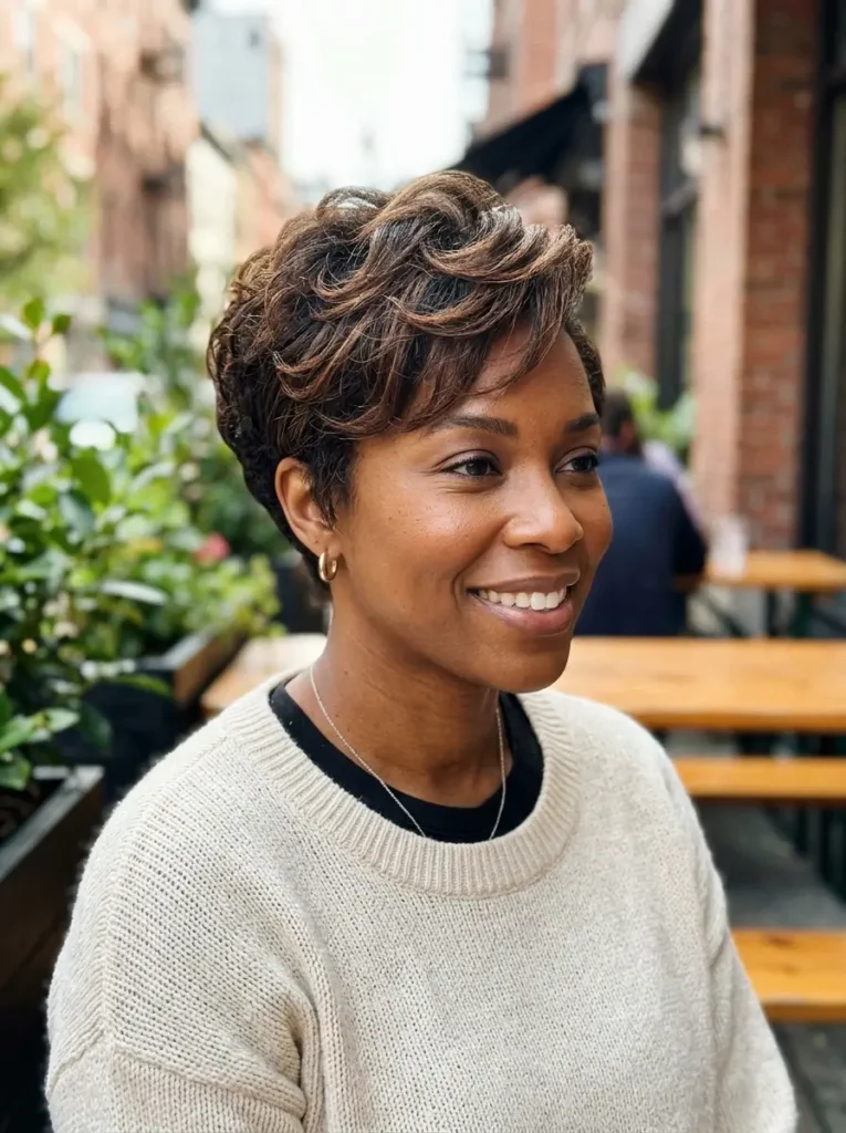 Soft Layered Pixie