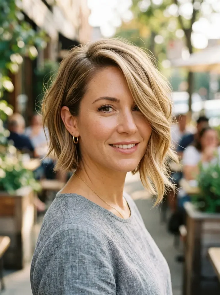 Soft Side-Swept Asymmetrical Bob