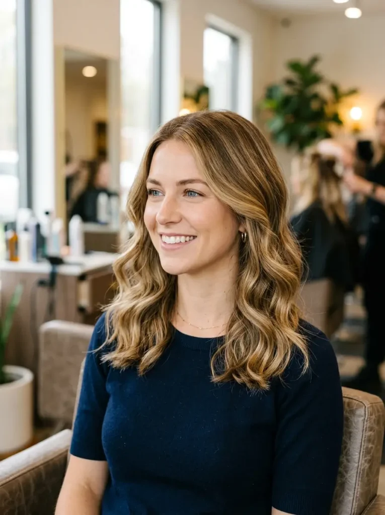 Soft Waves for Medium Length Hair