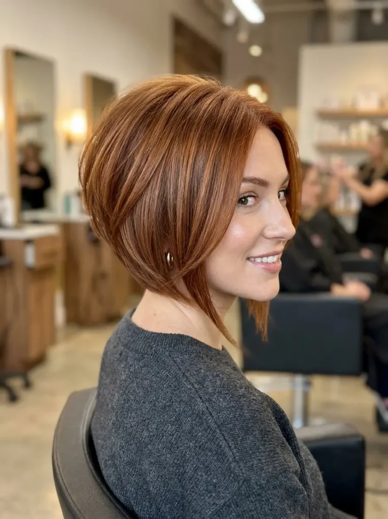 Stacked Bob Haircut