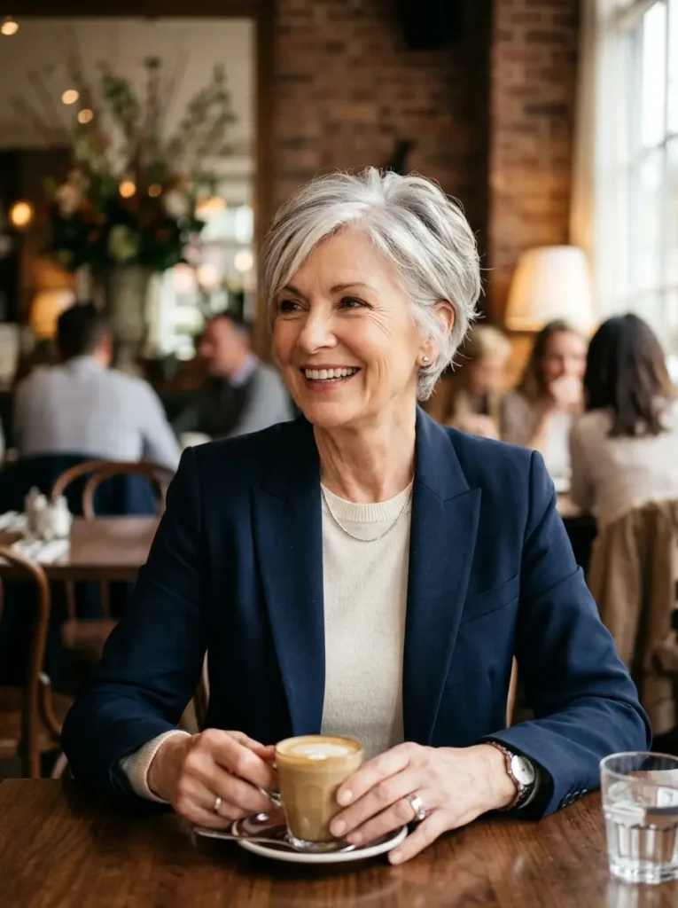 Stylish Short Haircuts for Older Women