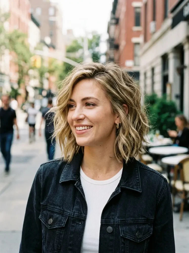 Textured Bob Haircut