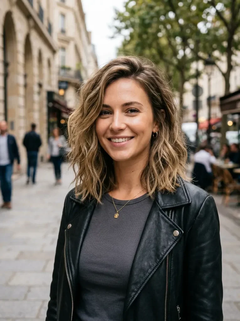 Textured Long Bob