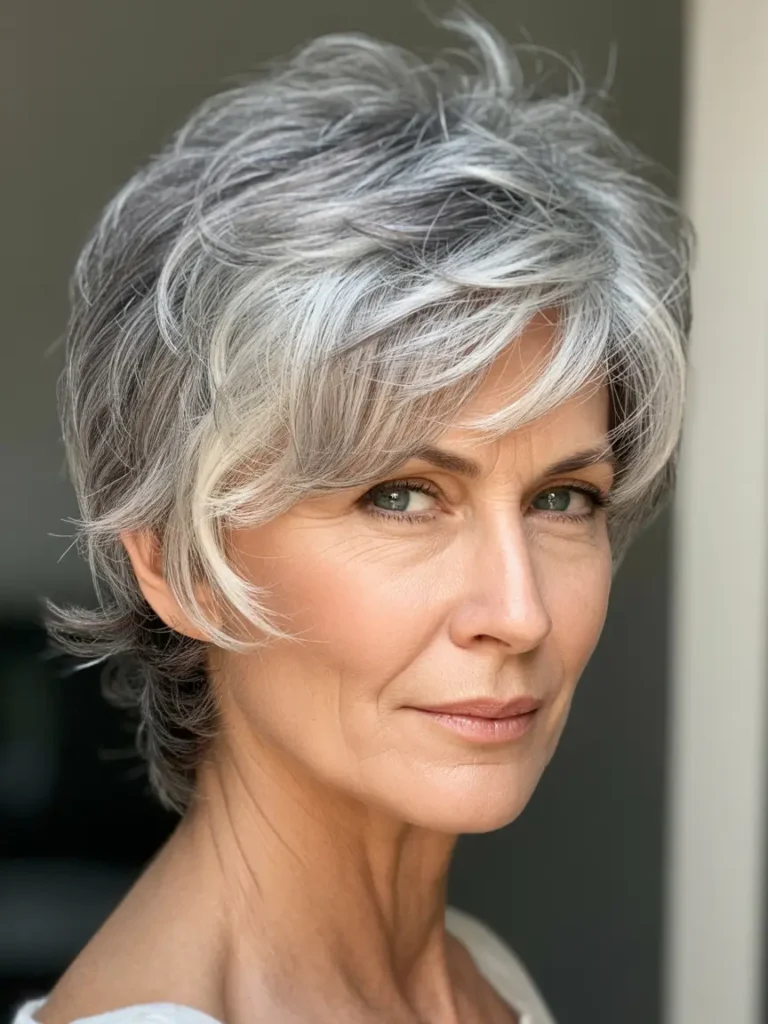 Textured Pixie Cut