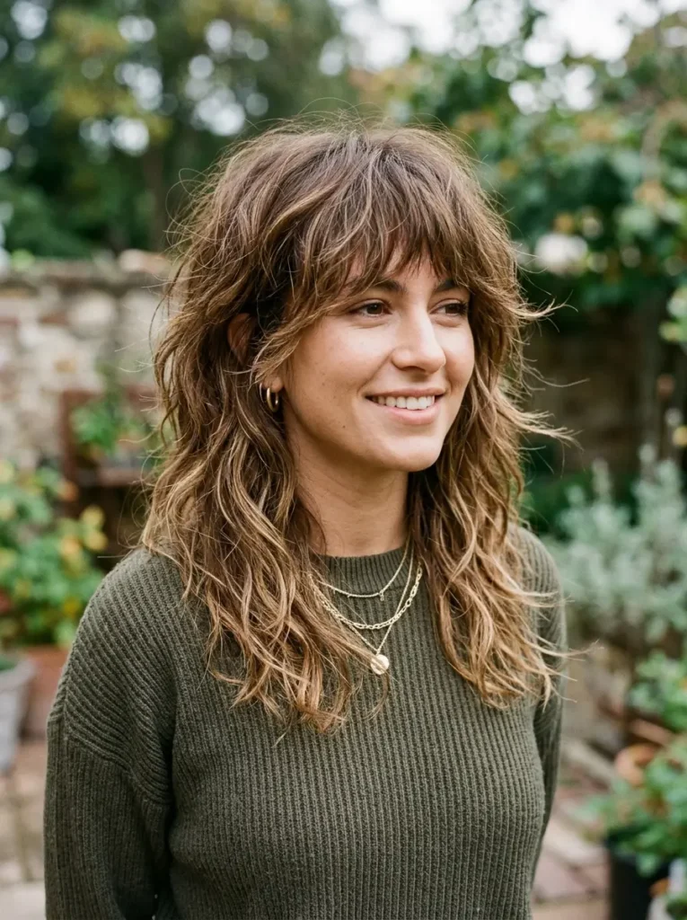 Textured Shag Haircut