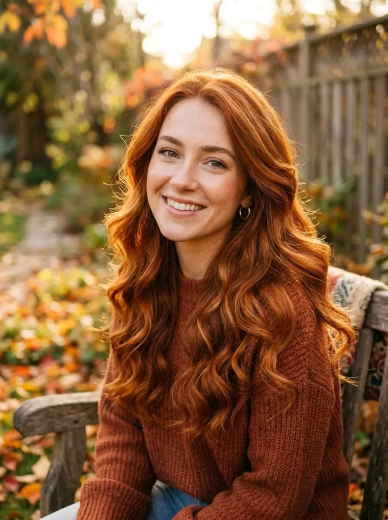 Warm Copper Hair Color
