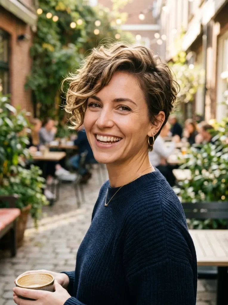Wavy Pixie Cuts