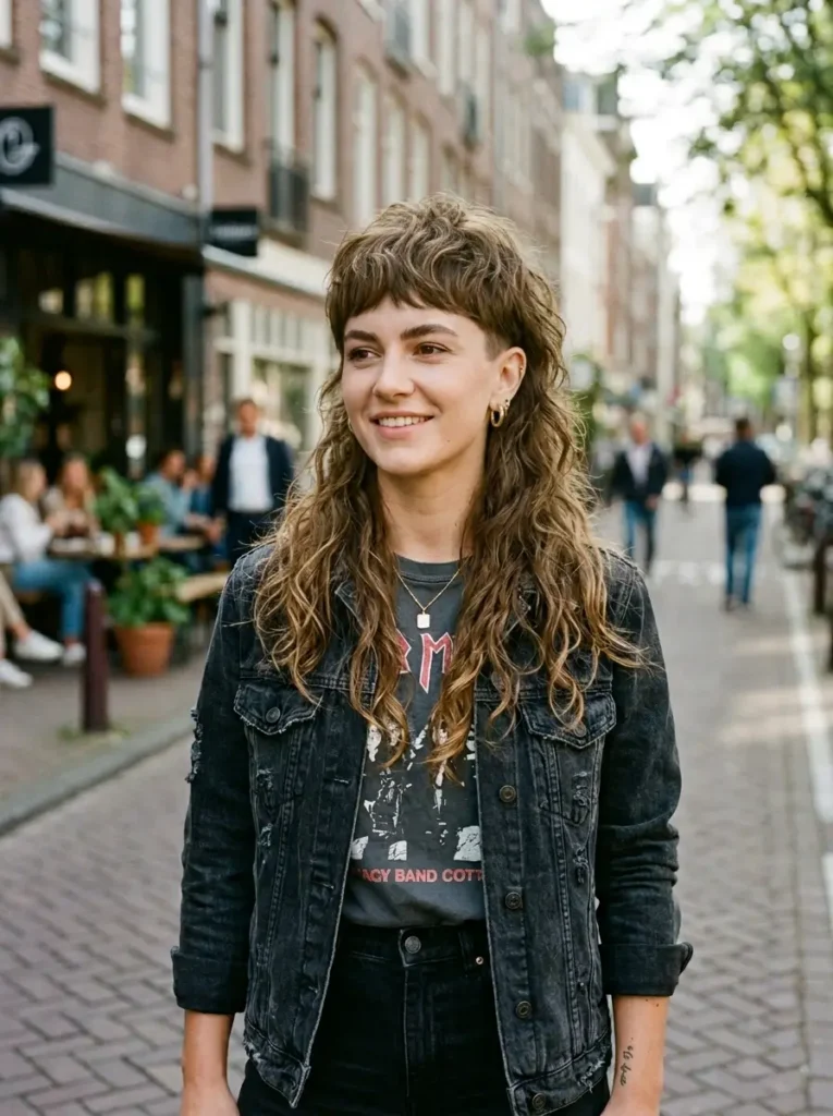 Wavy Shaggy Mullet