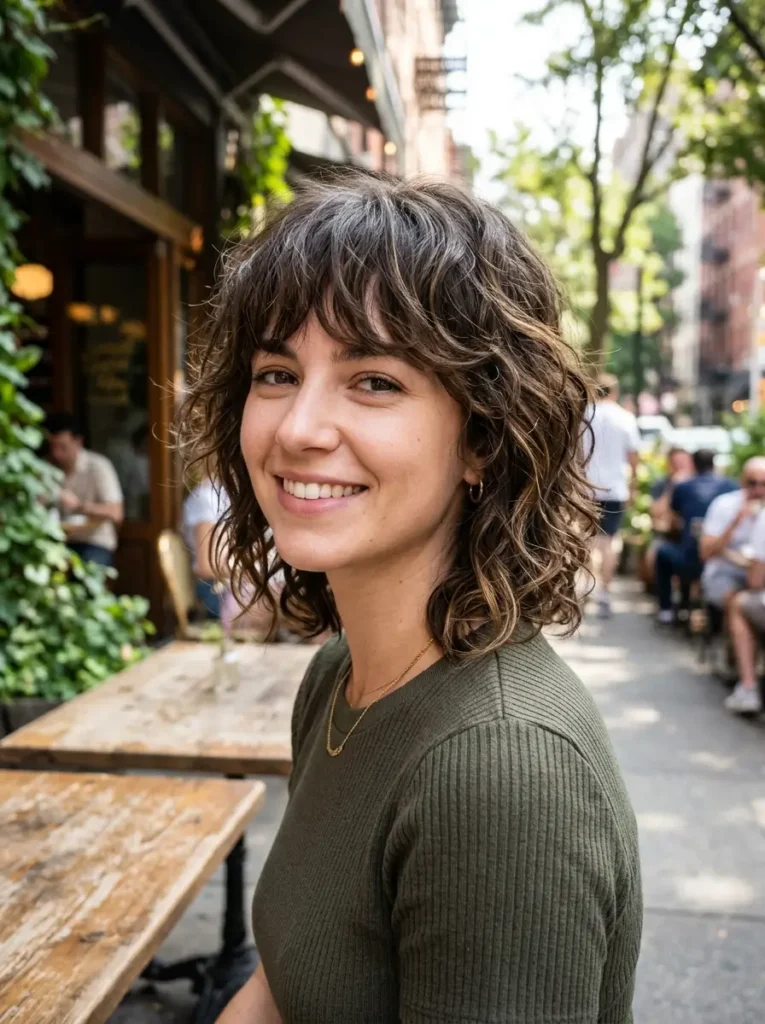 Wavy Shags for Short Hair