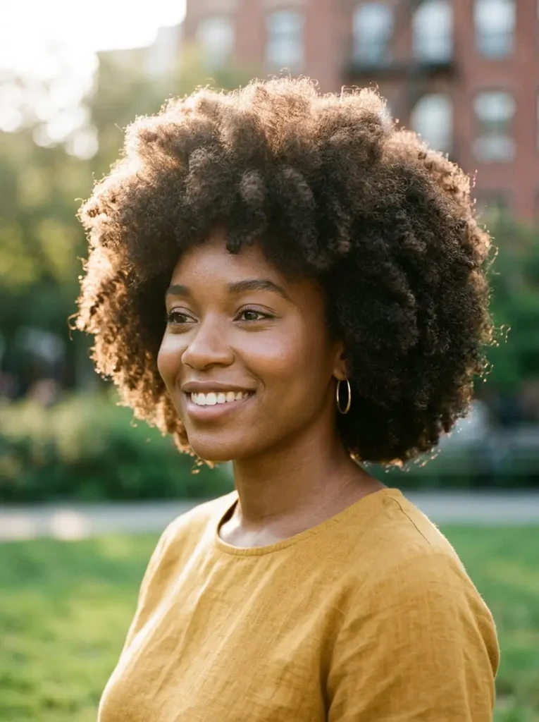 Afro Natural Hair