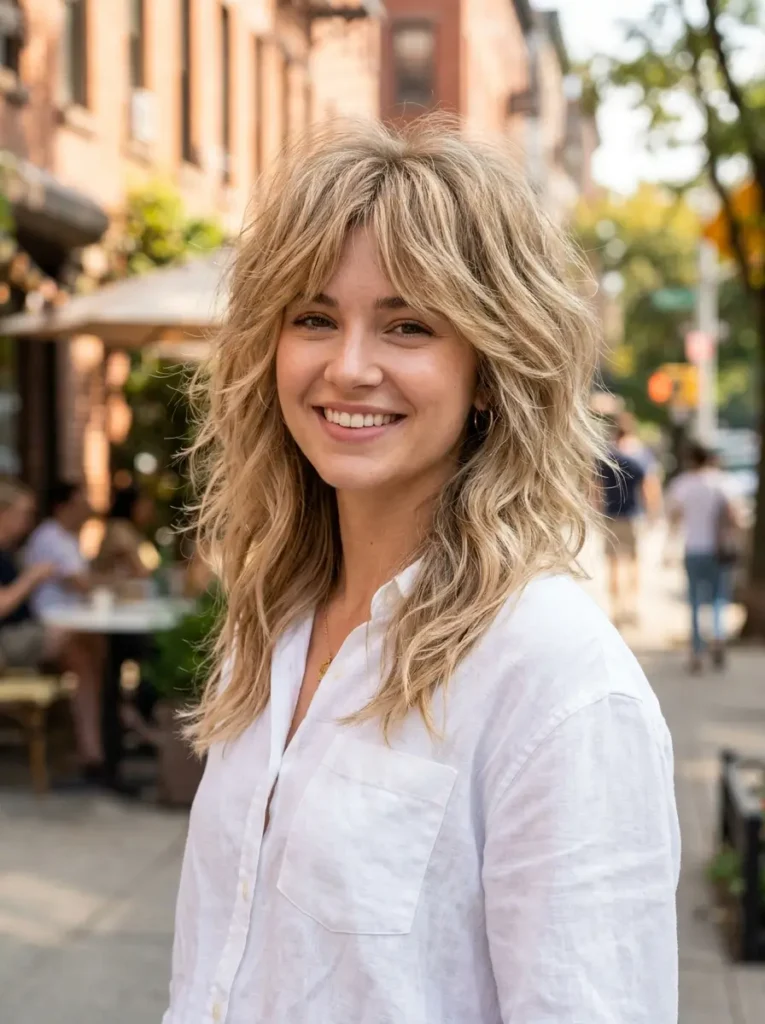 Airy Shag With Root Volume