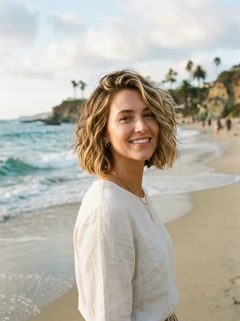 Beachy Wavy Bob