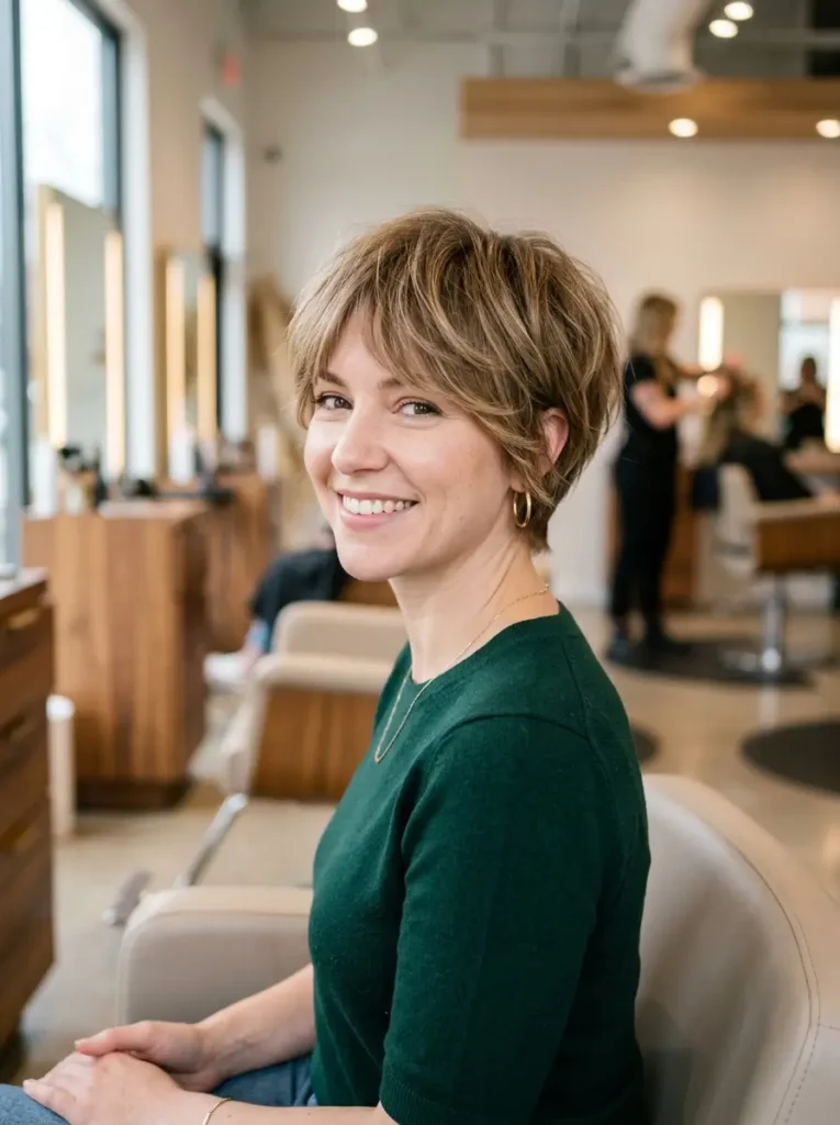 Bixie Cut for Fine Hair