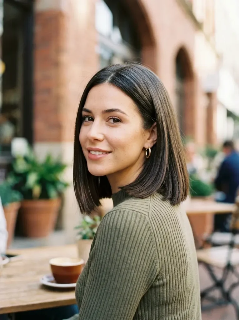 Blunt Long Bob