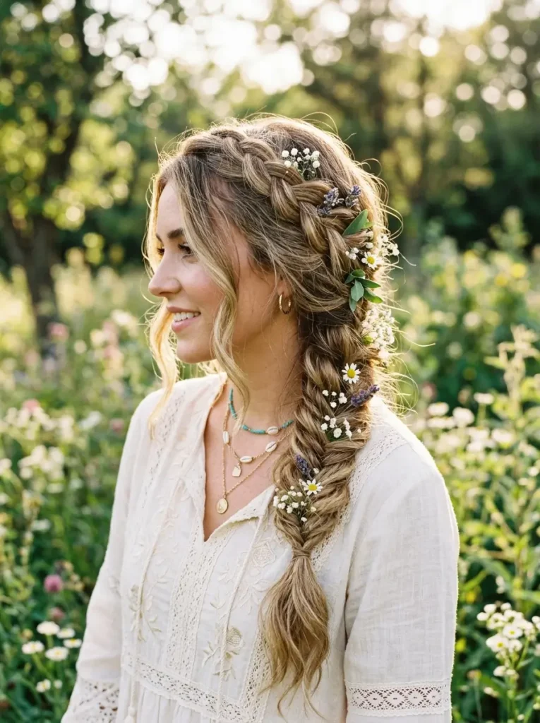 Boho Braid Hairstyle