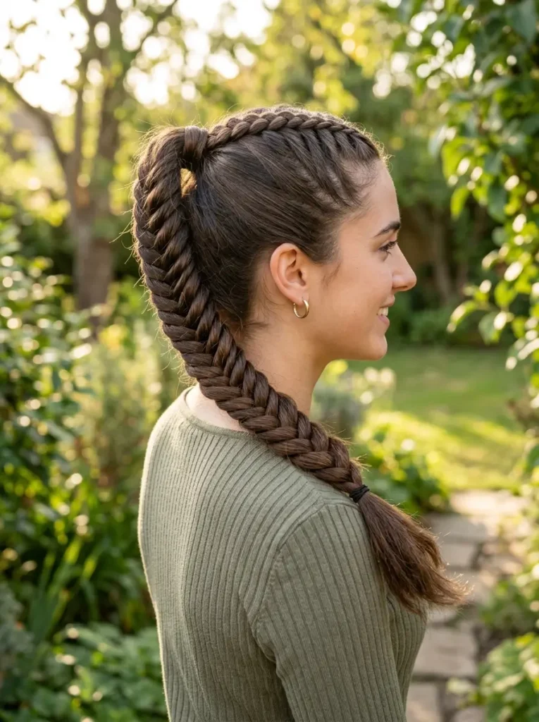 Braided Ponytail Hairstyle