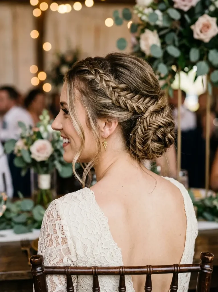 Braided Updo Hairstyle